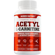 Acetyl L Carnitine Supplement - Premium ALCAR L-Carnitine Supplement for Energy, Body Recomposition, Memory & Focus - Zero Fillers - 120 Veggie Pills sans OGM